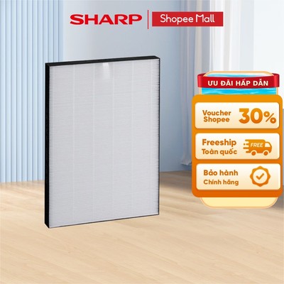 Bộ Lọc HEPA Sharp FZ-F50HFE Dành Cho Máy FP-G50E-W, FP-J40E-W, FP-GM50E-B, FP-JM40V-B - Hàng Chính Hãng