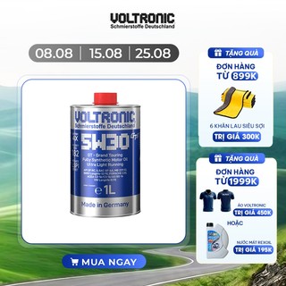 Dầu Nhớt Xe Tay Ga và Ôtô Voltronic 5W30 GT 1L