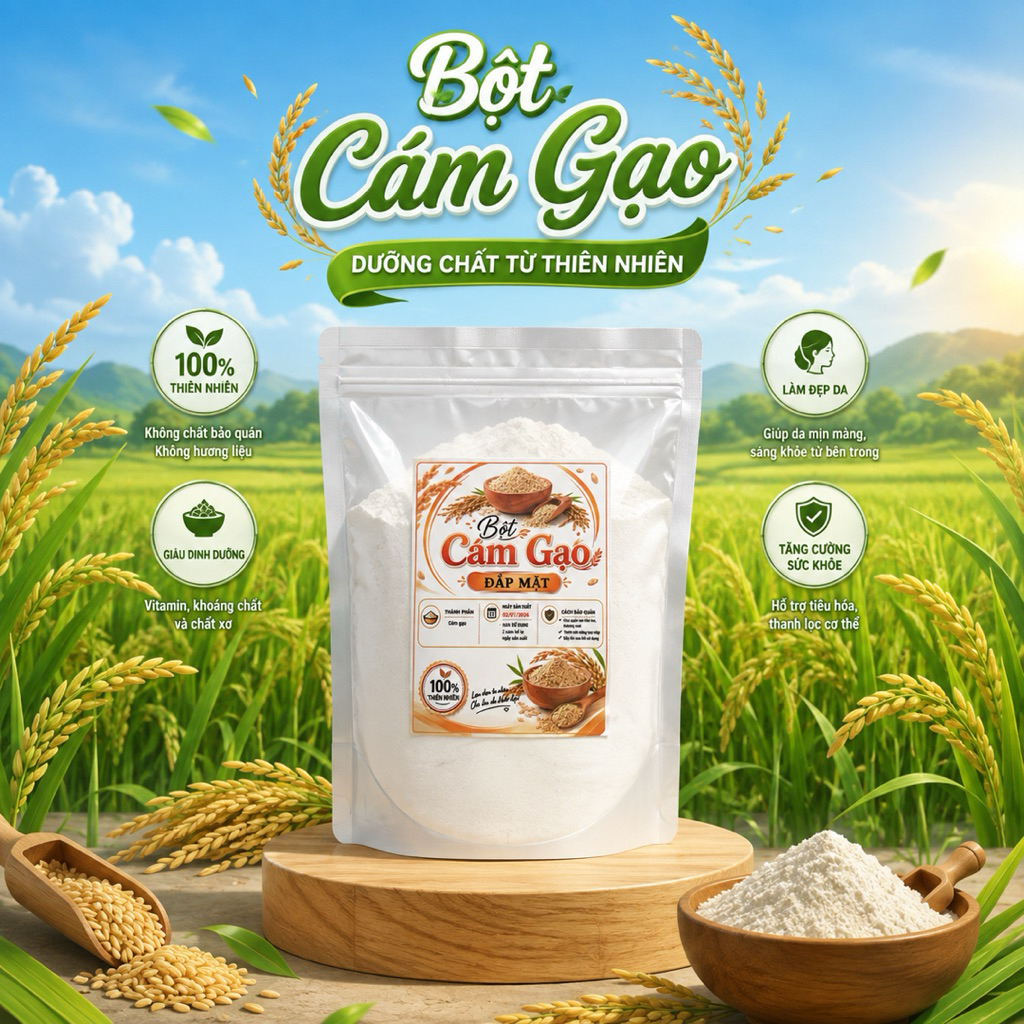 Bột Cám Gạo 1kg