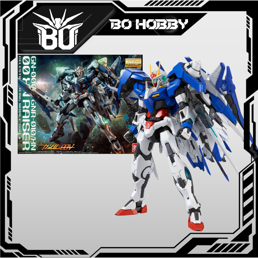 MG 1/100 GN-0000 + GNR-010/XN 00 XN RAISER CELESTIAL BEING MOBILE SUIT