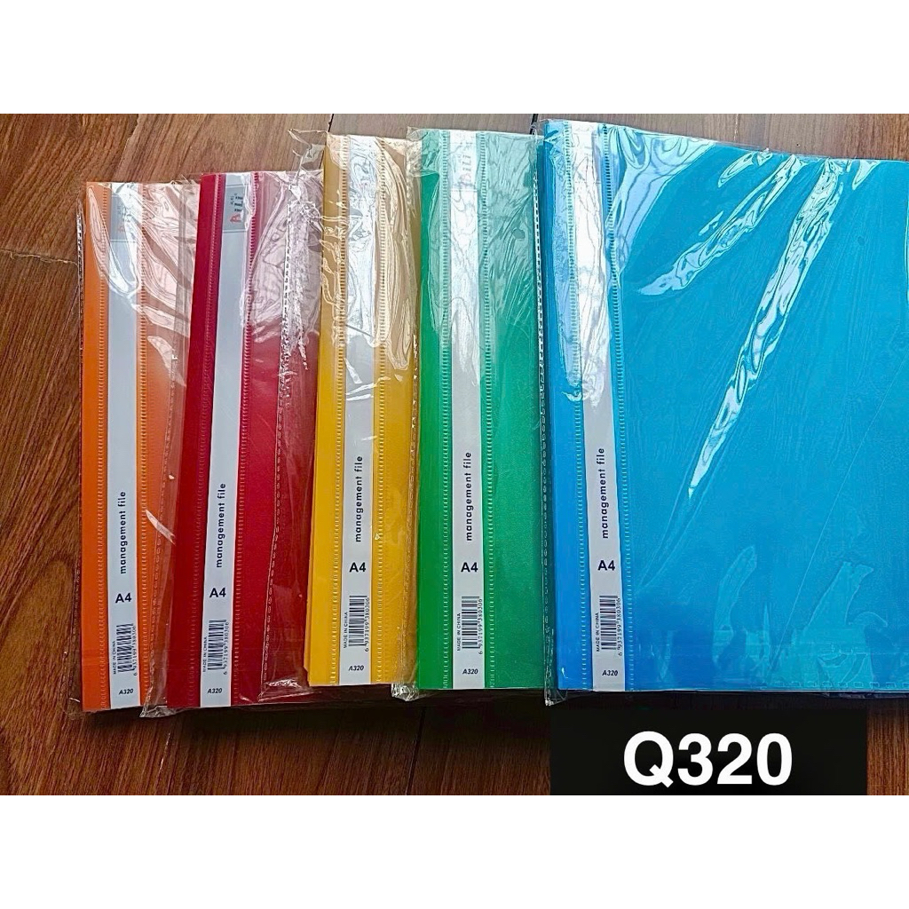 Tập 10 chiếc File acco (bìa báo cáo) loại dày đẹp.