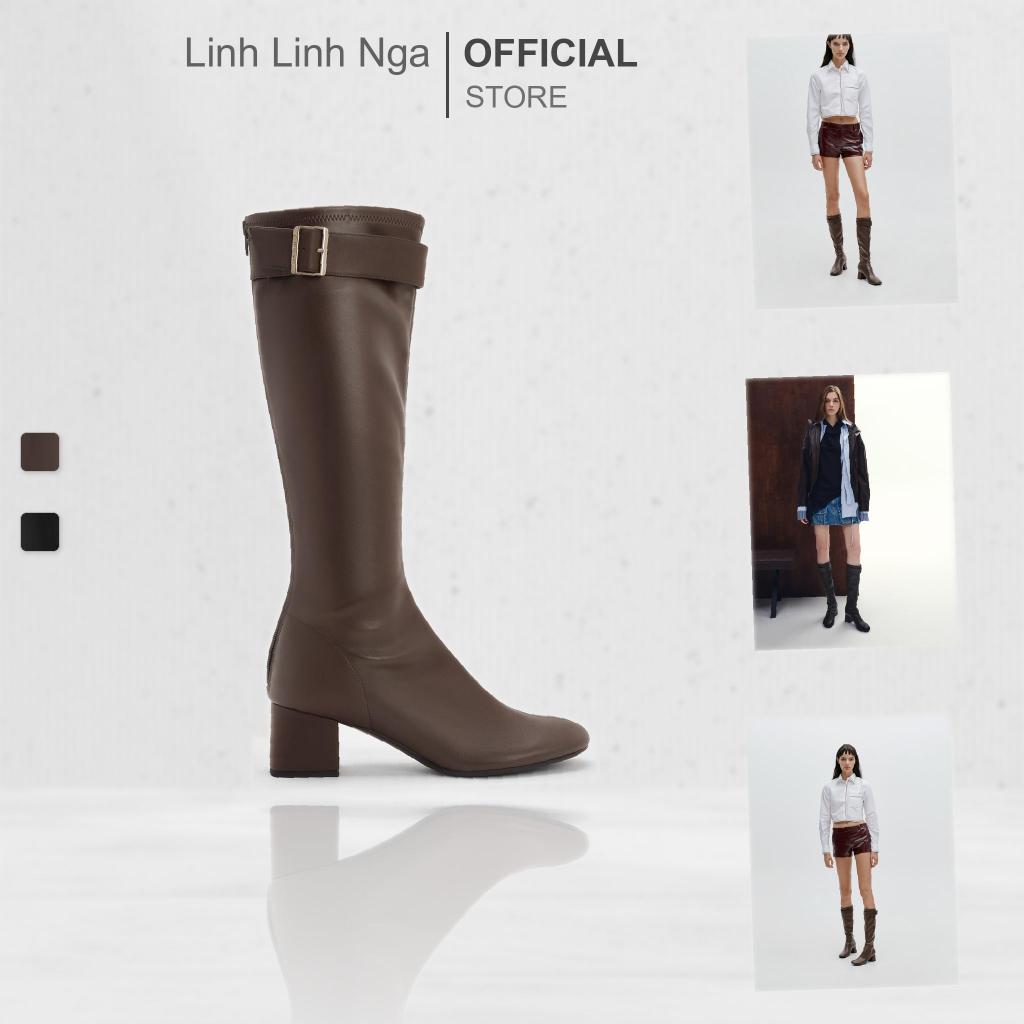 Bốt С&Κ Gerry Buckled Knee-High Boots - CK1-91720036 chính hãng đủ bill