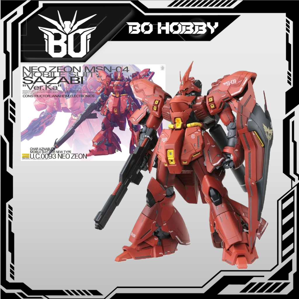MG 1/100 NEO ZEON MSN-04 MOBILE SUIT SAZABI VER.KA