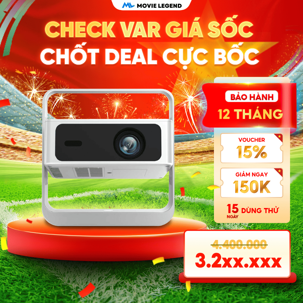 [ NEW 2026 ] Máy Chiếu Movie Legend - Máy Chiếu S7 Pro V2 - Hỗ Trợ FULL HD - Bảo hành 12 tháng