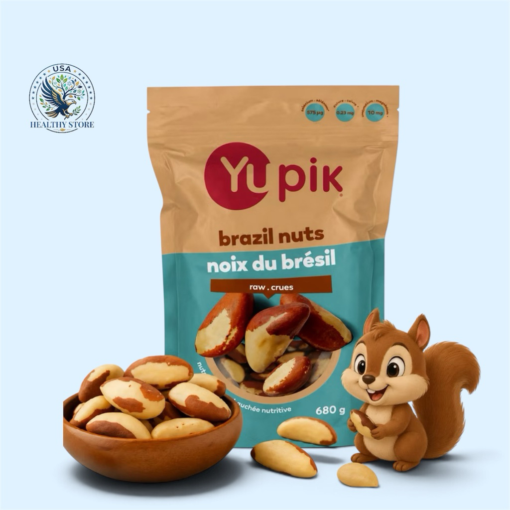 Brazil nuts (hạt quả hạch Nam Mỹ) cung cấp Selenium tốt cho tuyến giáp