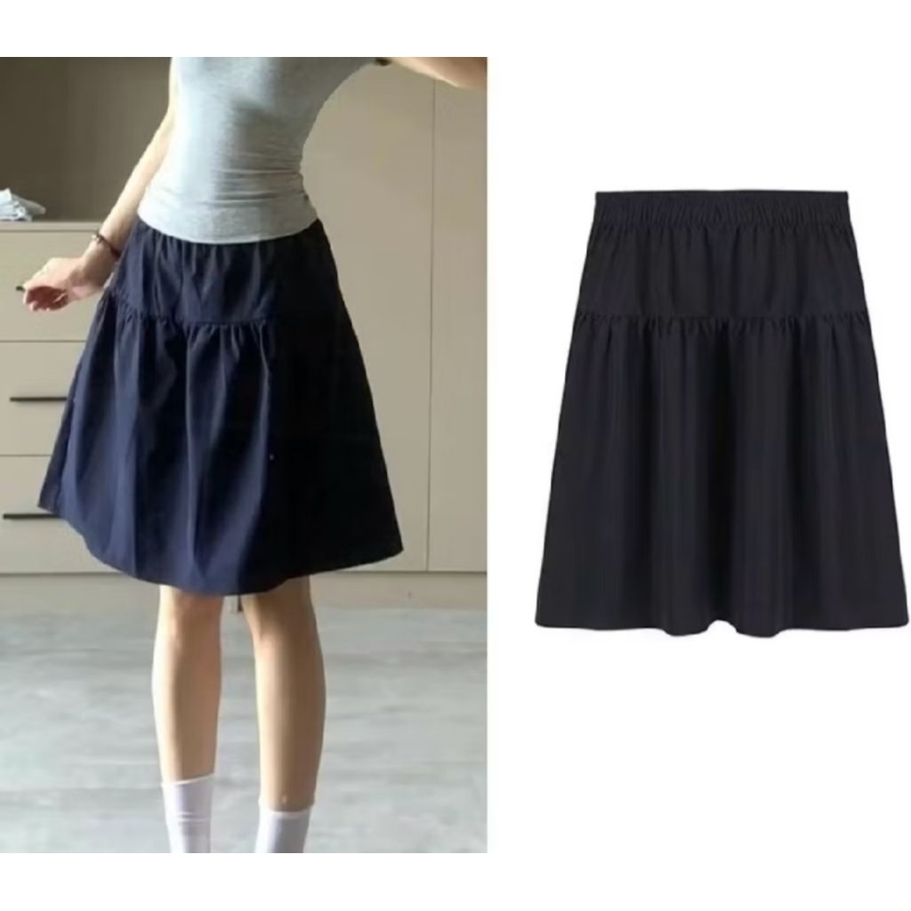 pass chân váy dài lửng style shoujo girl của Nhà cá nè