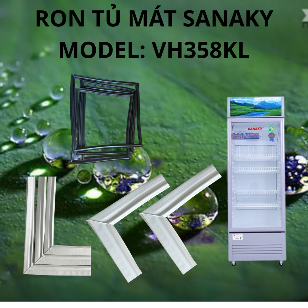 RON TỦ MÁT SANAKY MODEL: VH358KL