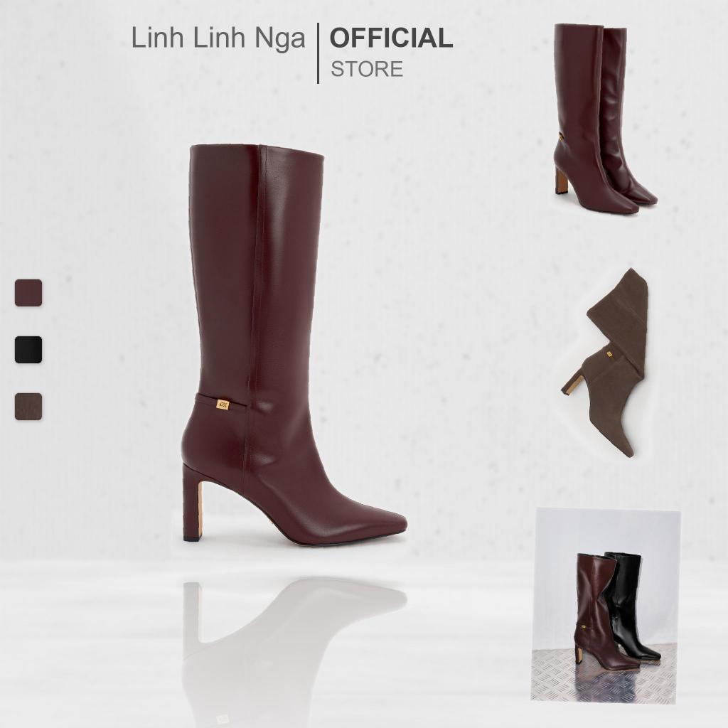 Bốt С&Κ Georgina Leather Knee-High Boots - SL1-91720008 chính hãng đủ bill