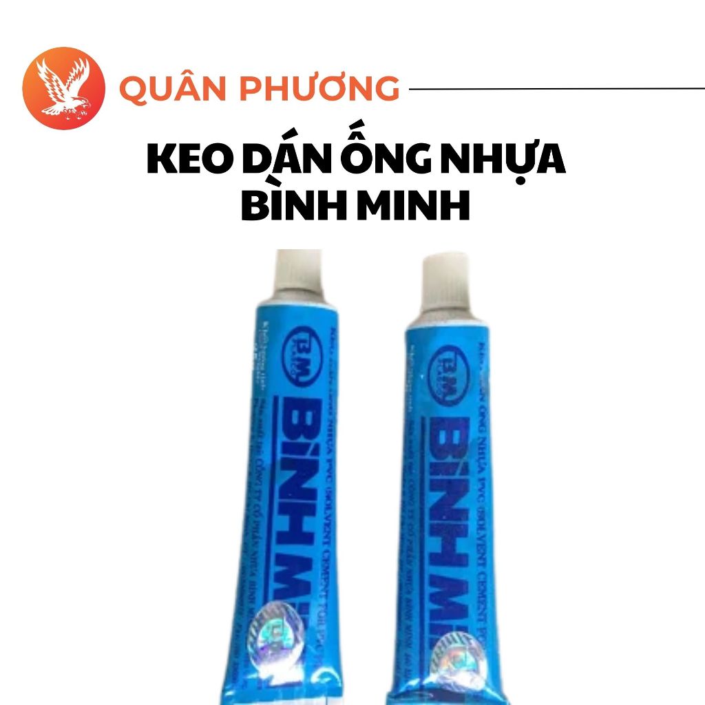 Combo 3 Tuýp Keo Dán Ống Nước Nhựa Bình Minh Cao Cấp - Keo Dán PVC Chống Rò Rỉ Giá Tốt