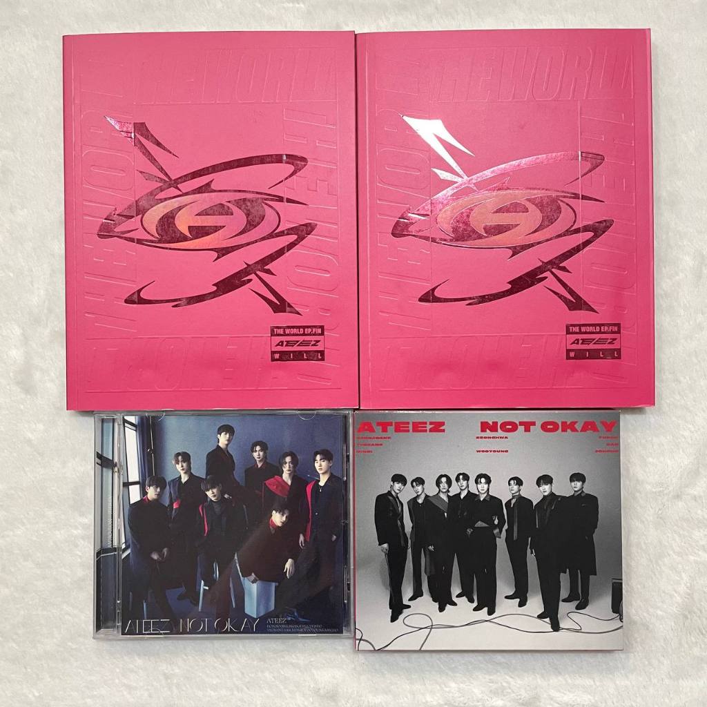 Album ATEEZ Kpop cũ chính hãng – Treasure / Zero: Fever / The World / Spin Off