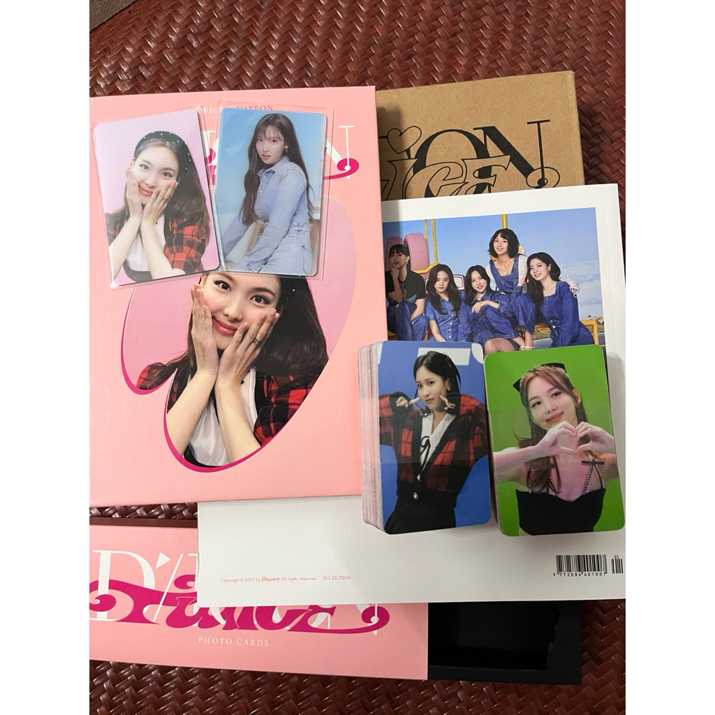 TÁCH LẺ SET ALBUM DICON TWICE NAYEON CHÍNH HÃNG