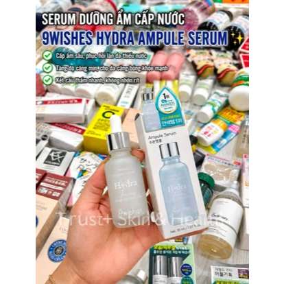 Serum HA Cấp Ẩm 9Wishes 30ml