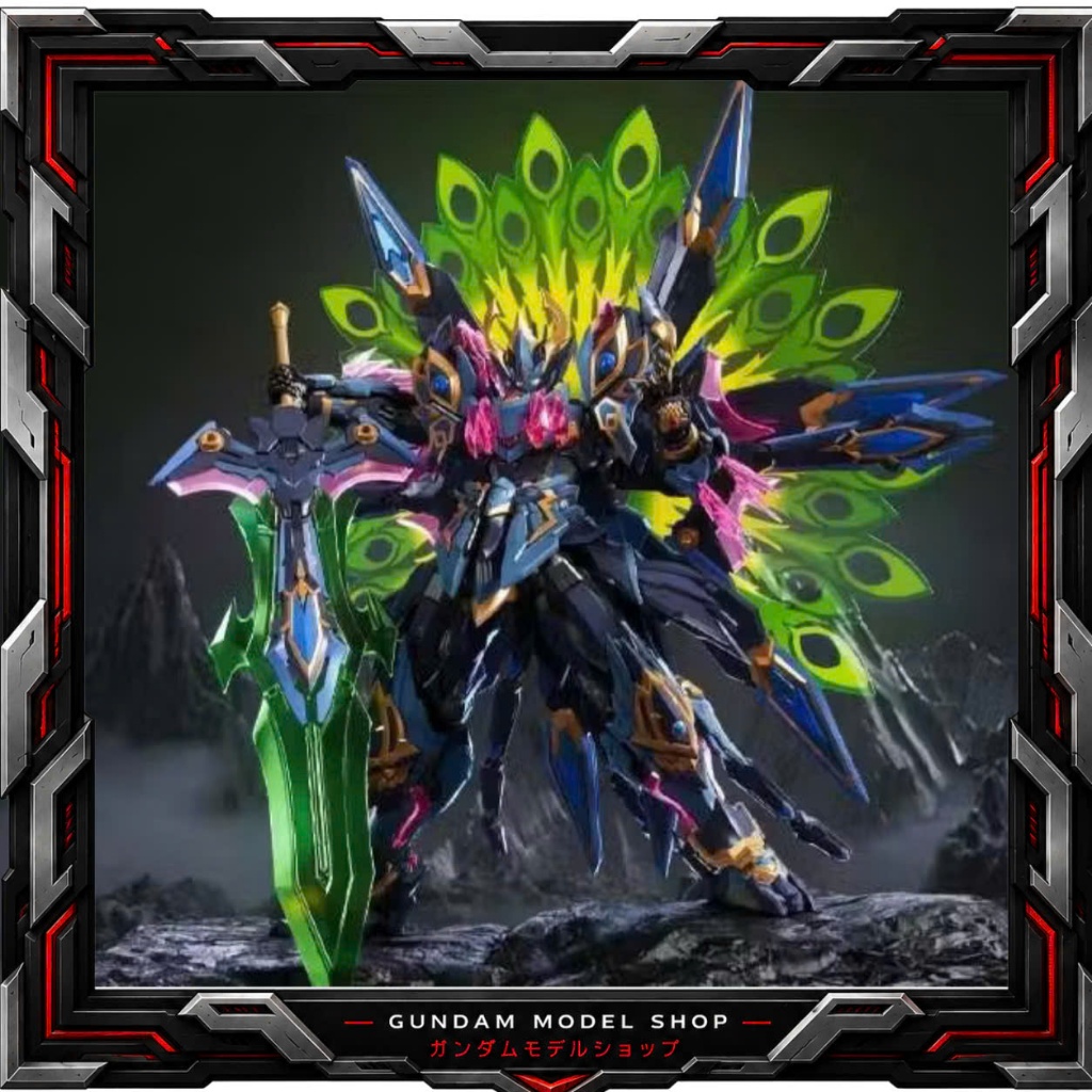 [Có sẵn] Mô hình lắp sẵn CD15 - Khổng tước minh vương hãng Cangdao