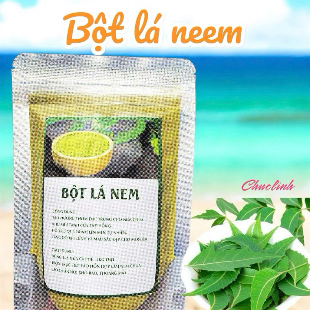 500gr bột lá Neem Ấn Độ handmade