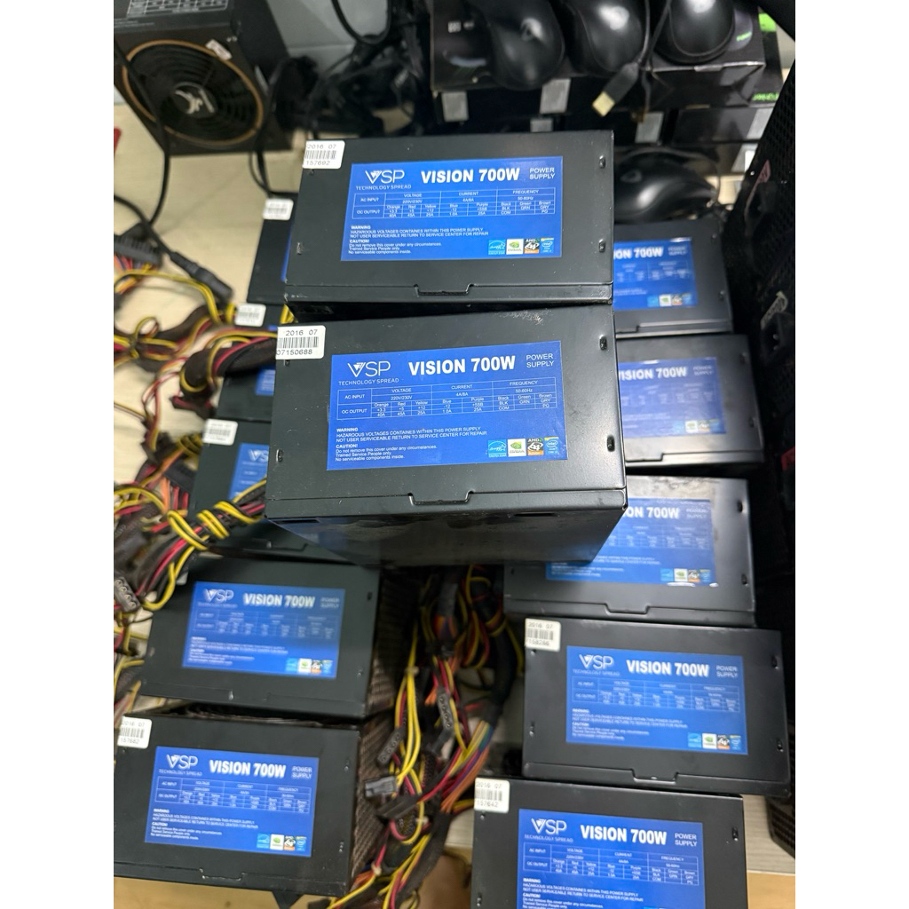 Nguồn VSP Vision ATX 650W-700W Nguồn Zin Chính Hãng