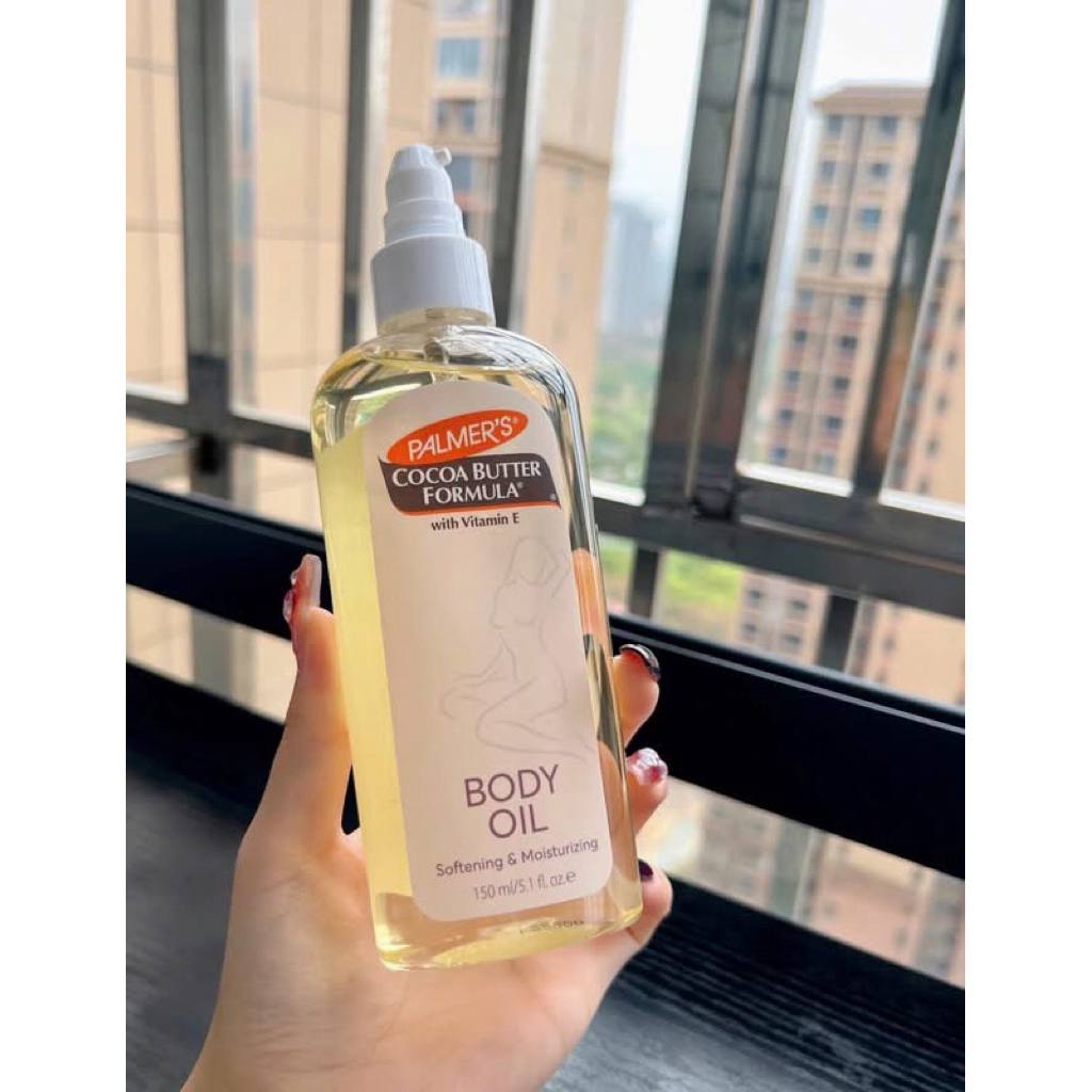 Dầu Dưỡng Ẩm, Mịn Da Căng Bóng Body Oil Palmers 150ml