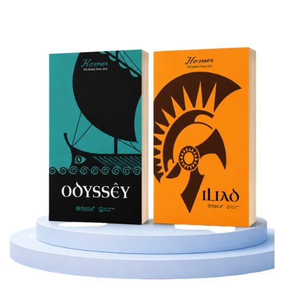Bộ Sách Sử Thi Hào Hùng Của Người Hy Lạp: Odyssêy + Iliad - Homer (Chọn lẻ/Combo)