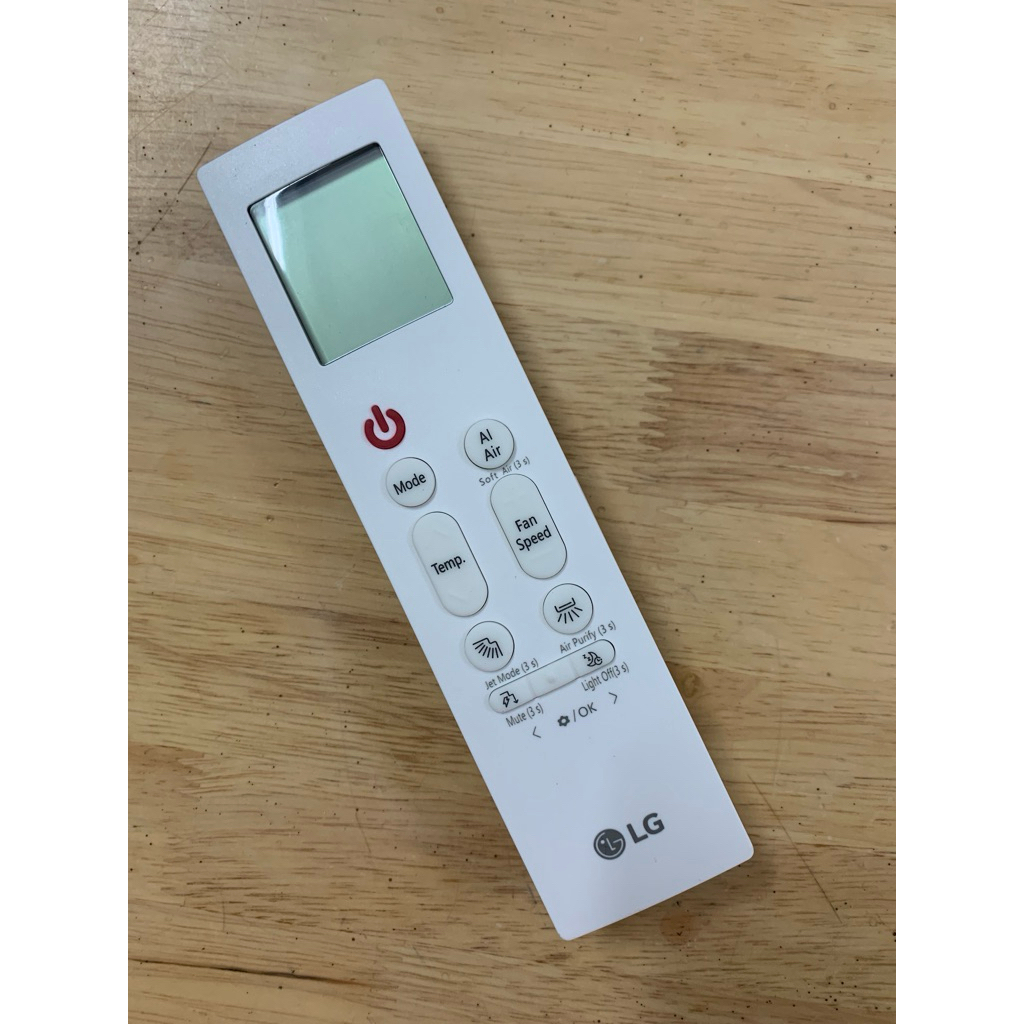 Remote máy lạnh LG (nút AI Air)- Điều khiển điều hoà LG (có nút AI Air)+ kèm pin