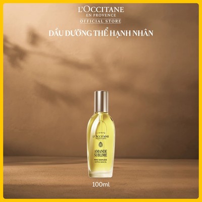[LIVESTREAM] Dầu Dưỡng Thể Hạnh Nhân L'OCCITANE Almond Supple Skin Oil 100ML