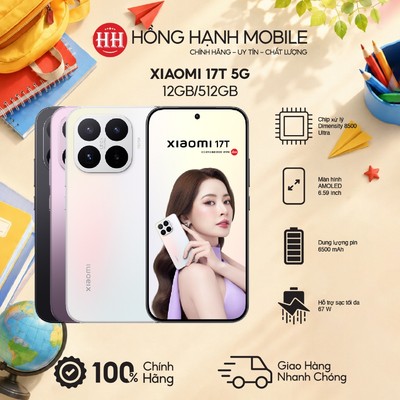 Điện Thoại Xiaomi 17T 5G 12GB/512GB - Hàng Chính Hãng