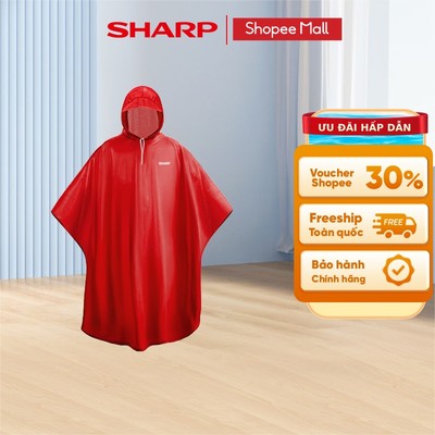 [HA -GIFT QUÀ TẶNG KHÔNG BÁN] ÁO MƯA SHARP