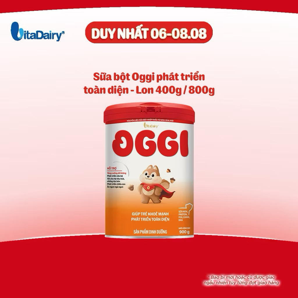 [CHÍNH HÃNG] SỮA PHÁT TRIỂN TOÀN DIỆN OGGI 0+