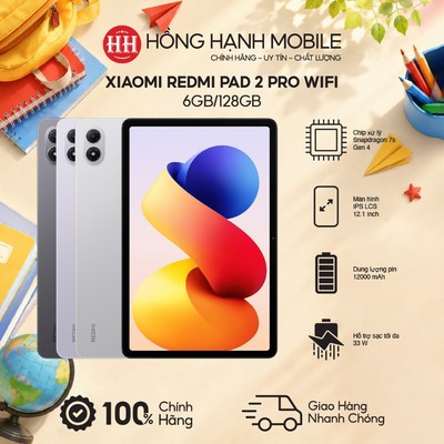 Máy Tính Bảng Xiaomi Redmi Pad 2 Pro Wifi 6GB/128GB - Hàng Chính Hãng