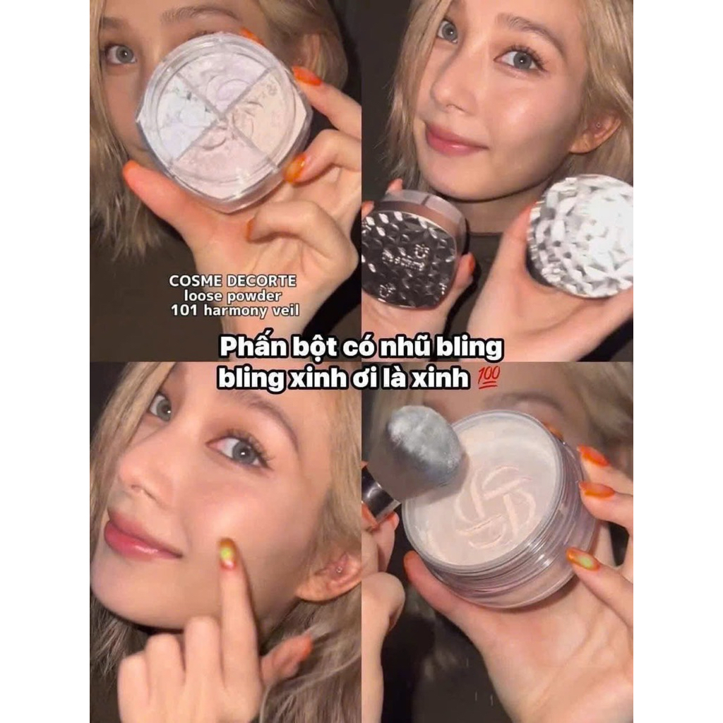 Phấn phủ Decorte veil 16g tone #101 harmony