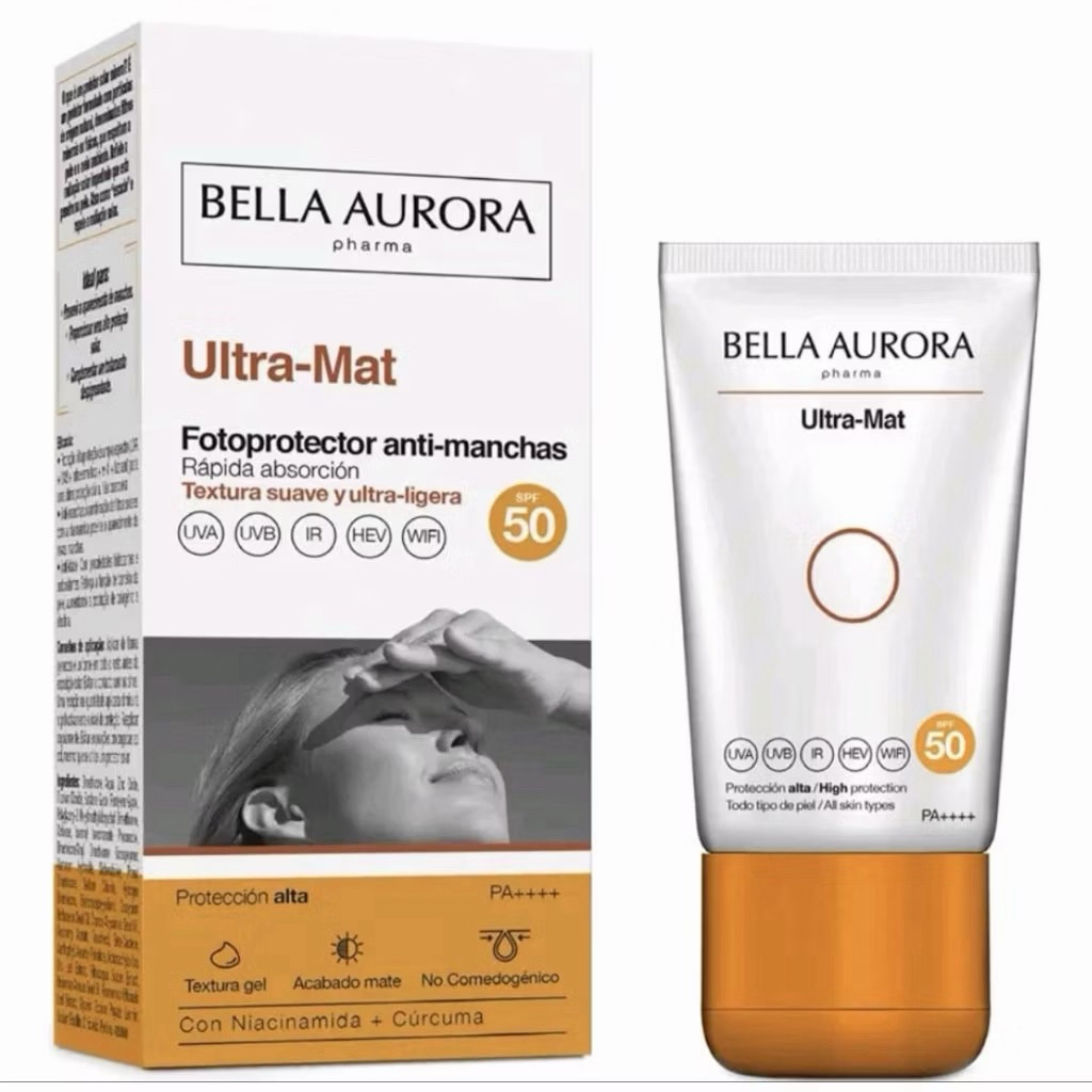 (PASS)Kem chống nắng Bella Aurora Ultra-Mat Spf50+ PA++++ 50ml