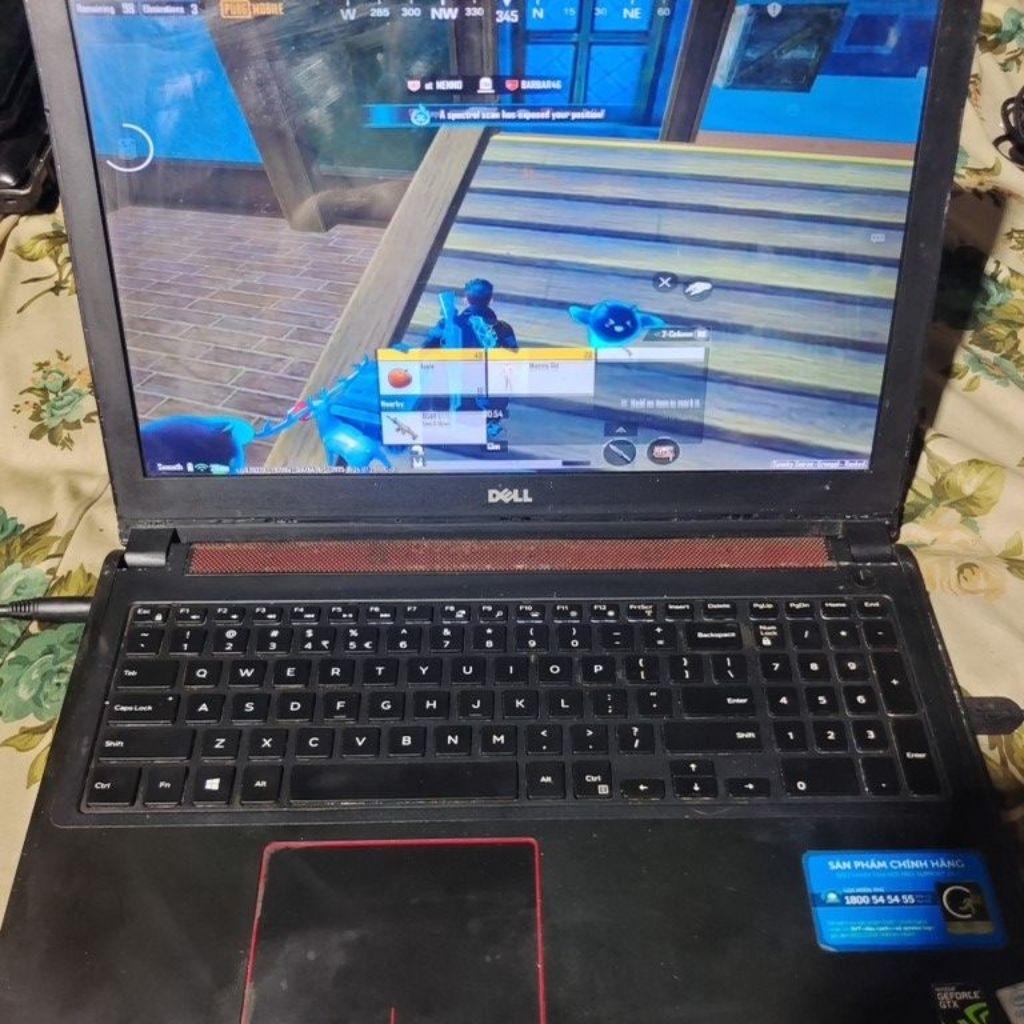 Laptop gaming dell inspiron 7559 siêu bền i7 6700hq ram 12gb vga 960m 4gb vram gấpđôi gt 730 AI game