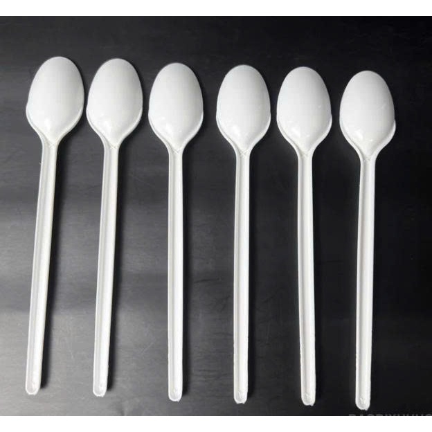 Sỉ thùng 2500 muỗng, thìa nhựa 20cm