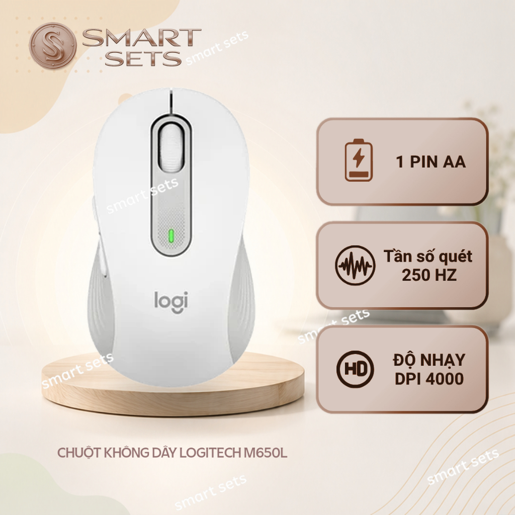 CHUỘT KHÔNG DÂY LOGITECH M650L