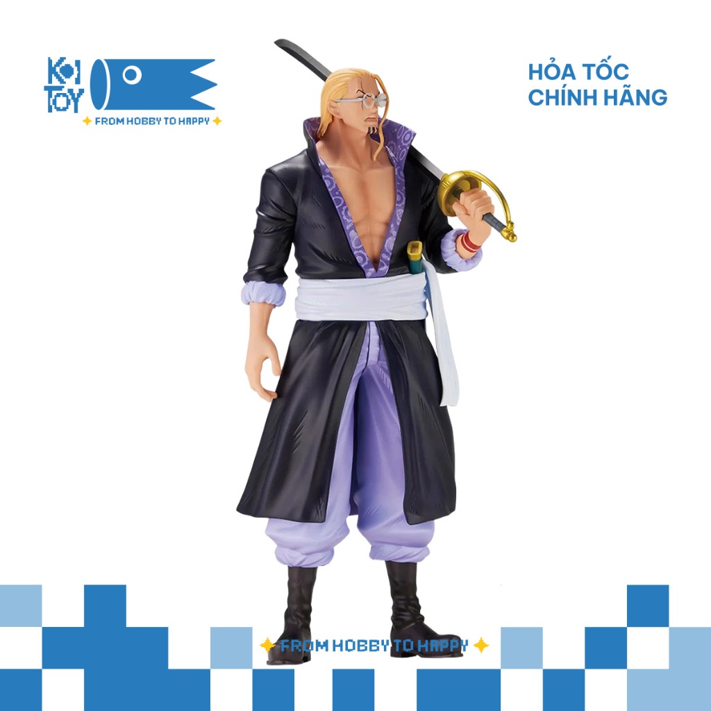 [Hàng Chính Hãng] Mô hình One Piece Roger Pirates Legendary Pirates - B Prize Silvers Rayleigh Maste