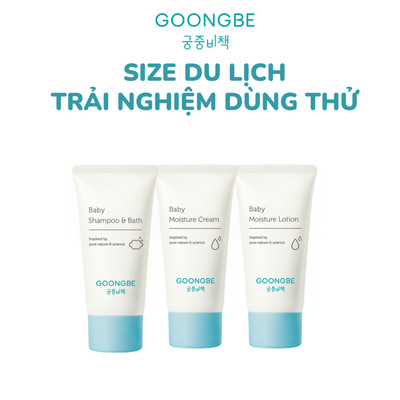 [Size Du Lịch] Tổng Hợp Dòng Sữa Tắm Gội, Lotion, Kem Dưỡng Ẩm GOONGBE 30ml