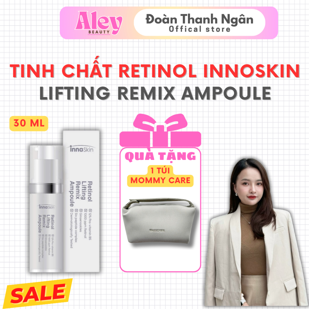 [ MẪU MỚI ] Tinh Chất Retinol Innoskin Lifting Remix Ampoule 30ml