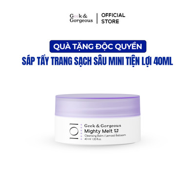 [QUÀ TẶNG ĐỘC QUYỀN] Sáp Tẩy Trang Sạch Sâu Dịu Nhẹ Geek&Gorgeous Mighty Melt 40ml