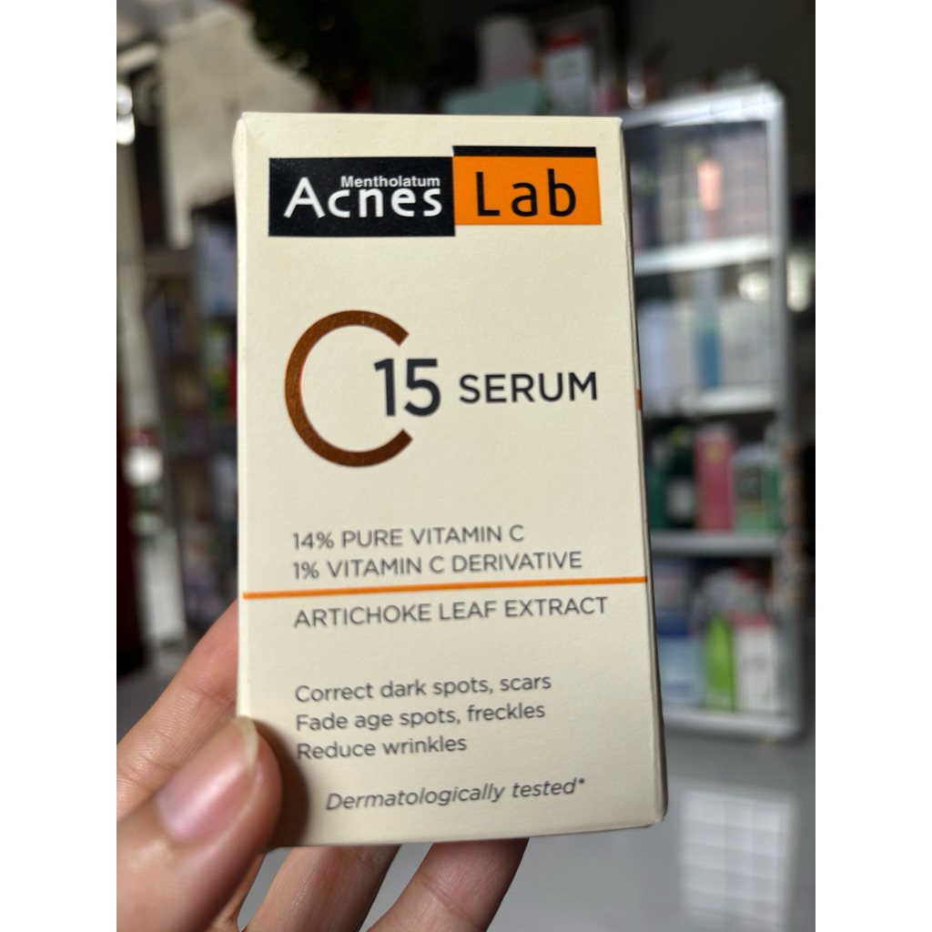 (Hàng có sẵn) tinh chất Acnes Lab C15 Serum Mentholatum Acnes 15ml