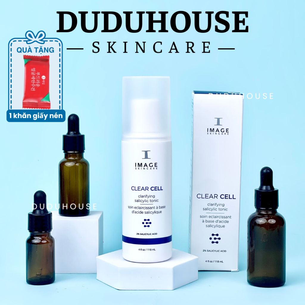 [HÀNG CÔNG TY ] Tẩy da chết IMAGE Skincare CLEAR CELL Clarifying Salicylic Tonic Toner BHA & AHA