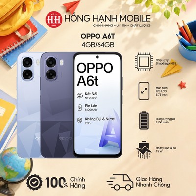 Điện Thoại Oppo A6t 4GB/64GB - Hàng Chính Hãng