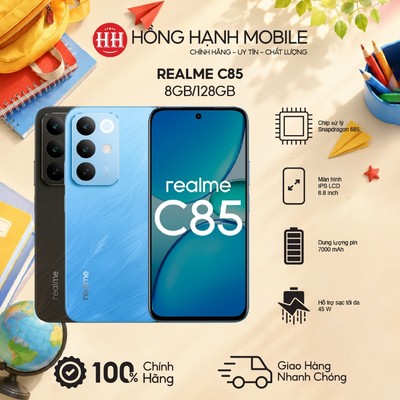 Điện Thoại Realme C85 8GB/128GB - Hàng Chính Hãng
