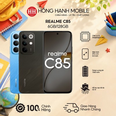 Điện Thoại Realme C85 6GB/128GB - Hàng Chính Hãng