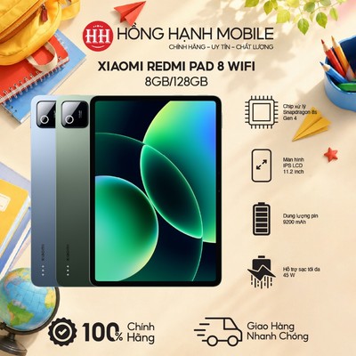 Máy Tính Bảng Xiaomi Redmi Pad 8 Wifi 8GB/128GB - Hàng Chính Hãng