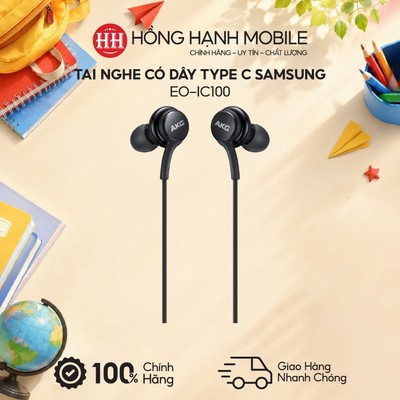 Tai Nghe Có Dây Type C Samsung EO-IC100  - Hàng Chính Hãng