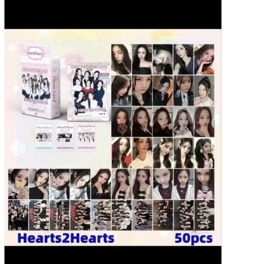 bộ card hearts2hearts unoff hologram 50 cards