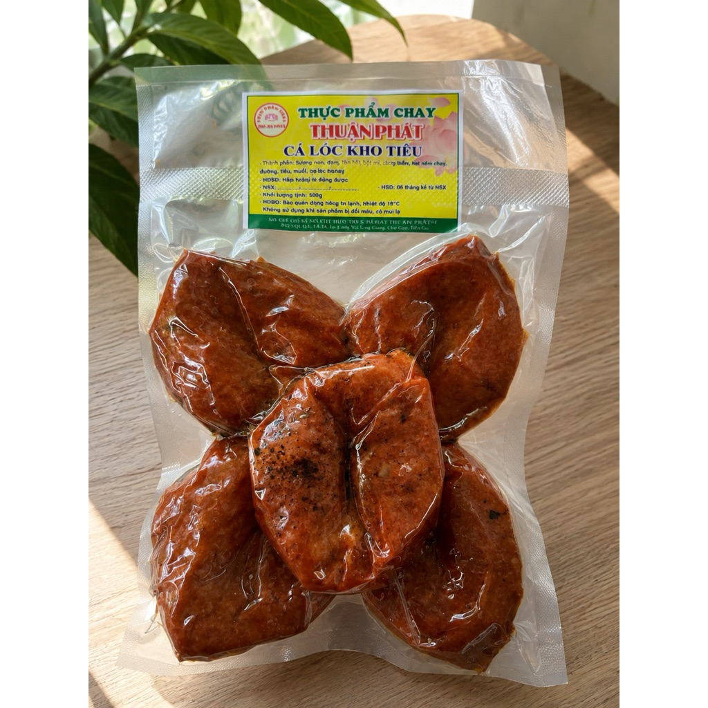 Combo 1bịch cá lóc kho tiêu