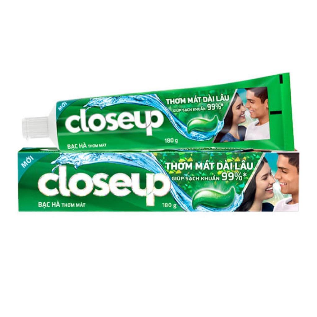 KEM ĐÁNH RĂNG CLOSEUP BẠC HÀ THƠM MÁT 180gr