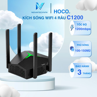 Bộ kích Sóng WiFi 4 Râu 2 Cổng Lan Tốc Độ Cao 2 băng tần kép 2.4ghz/5ghz Tốc Độ Vượt Trội!
