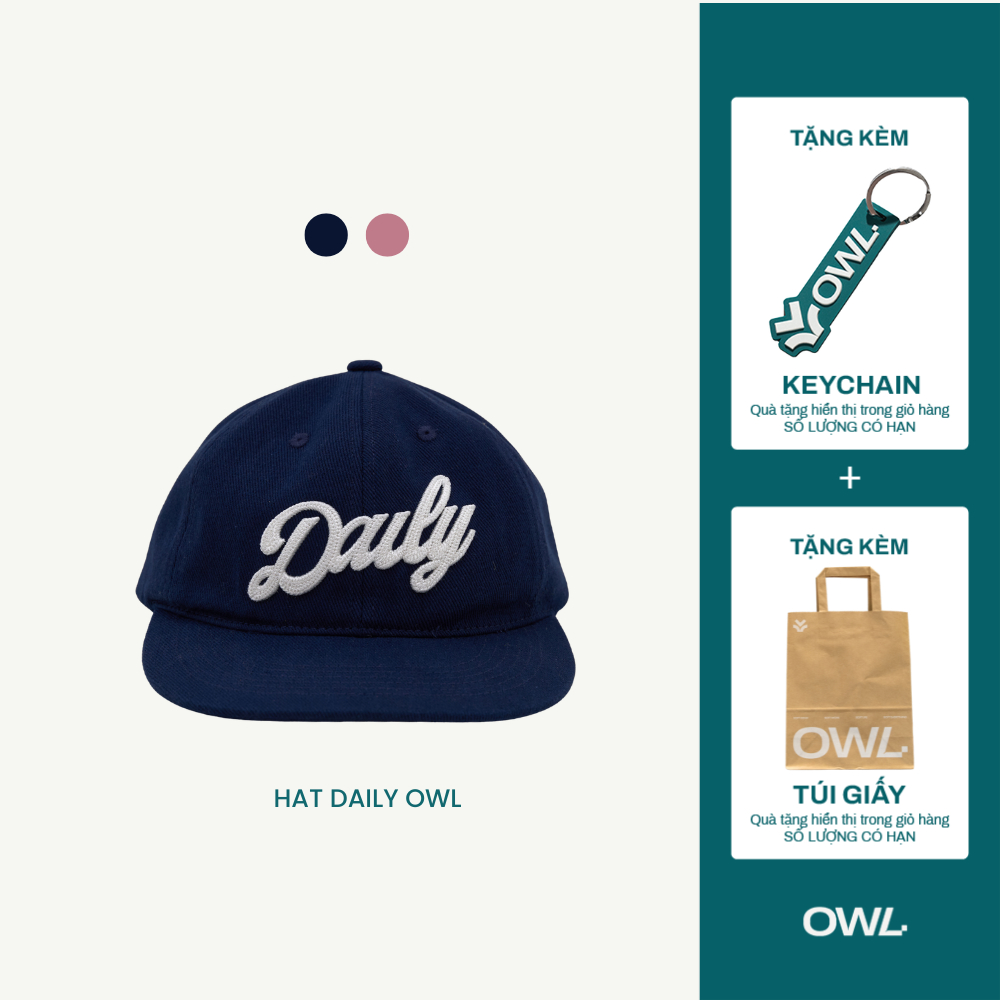 Nón/Mũ Lưỡi Ngang OwlBrand Daily