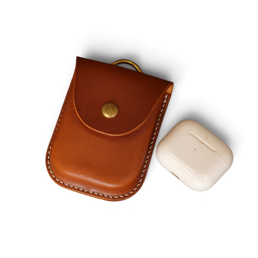 Earphone Case - Hộp Tai Nghe Da Vegtan - January Classic (Handcrafted)