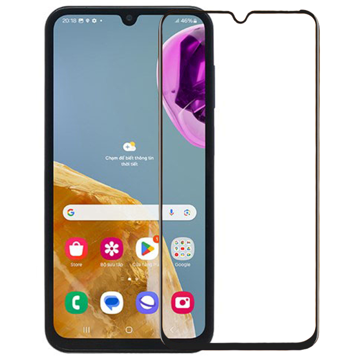 Combo 5 kính cường lực cho Samsung M15 5G kính full màn hình full keo